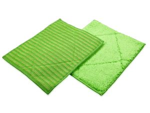Perlglanz Carre Bambus Tuch – 2.Stk. 