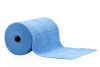 Perlglanz Mikrofasertücher Soft Rolle 50 Stk - blau